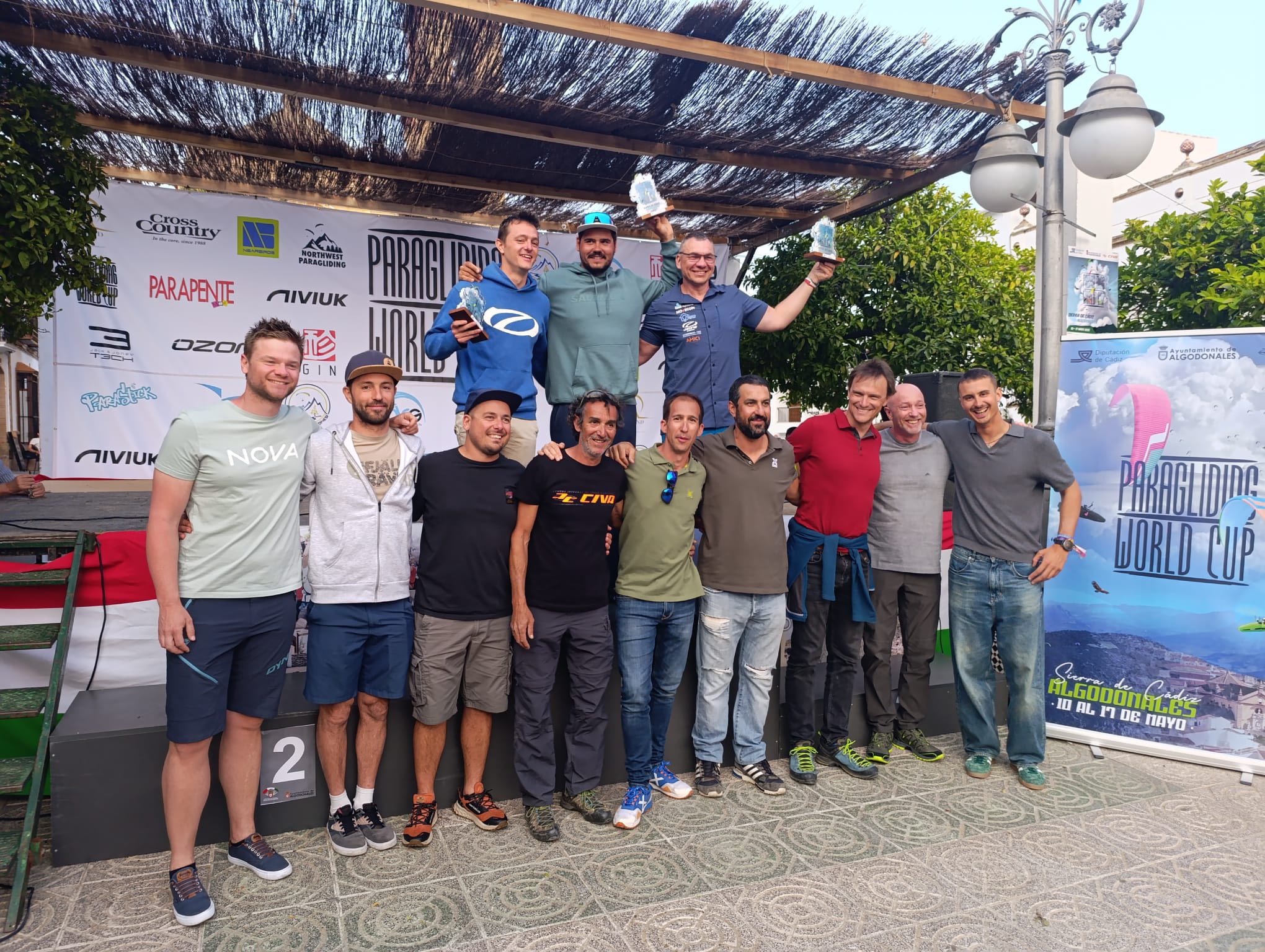 Final de vértigo en la Copa del Mundo de Parapente en Algodonales