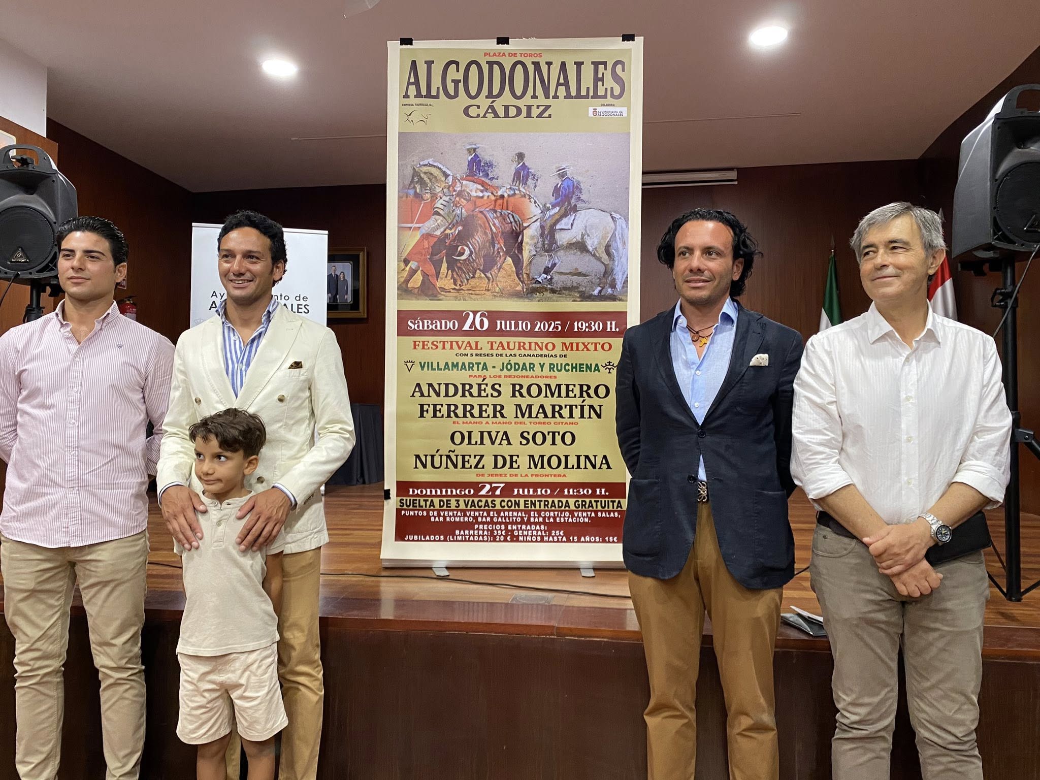 Presentado el cartel taurino para la Feria de Santiago y Santa Ana 2025