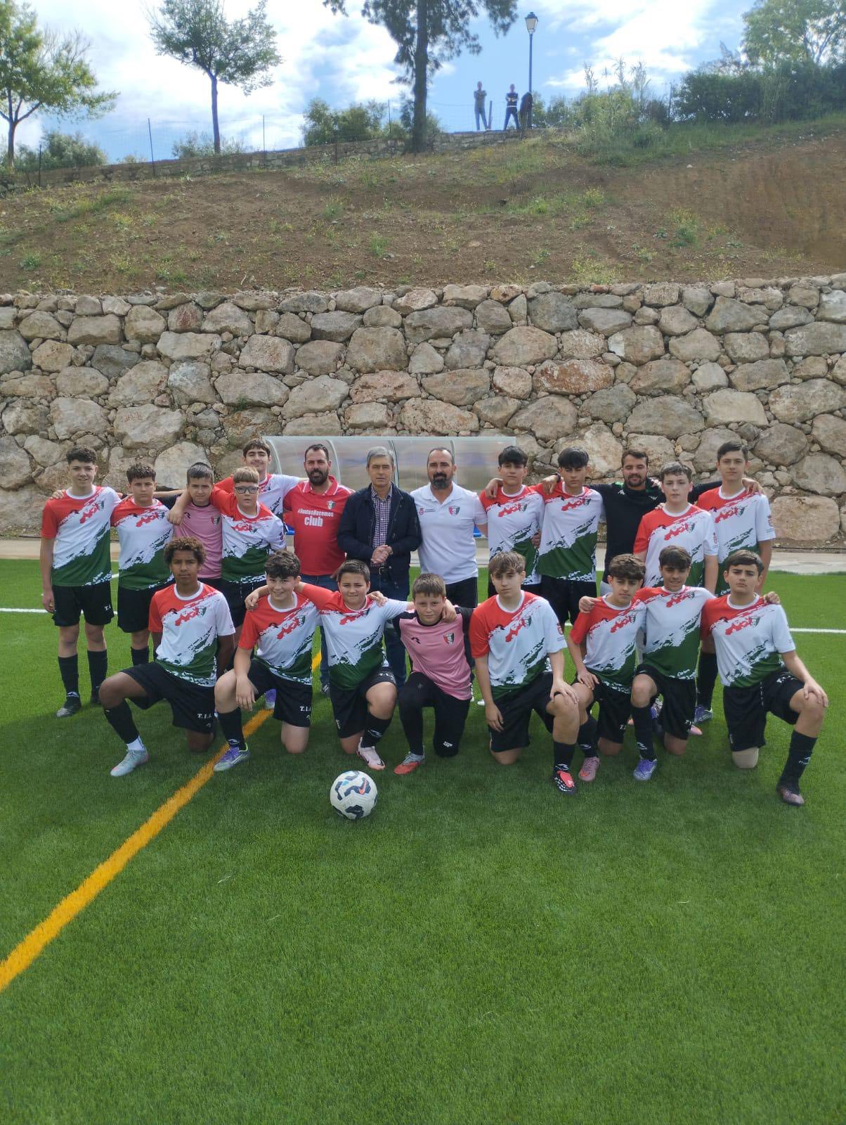La UD Algodonales infantil lidera su liga tras vencer al Xerez