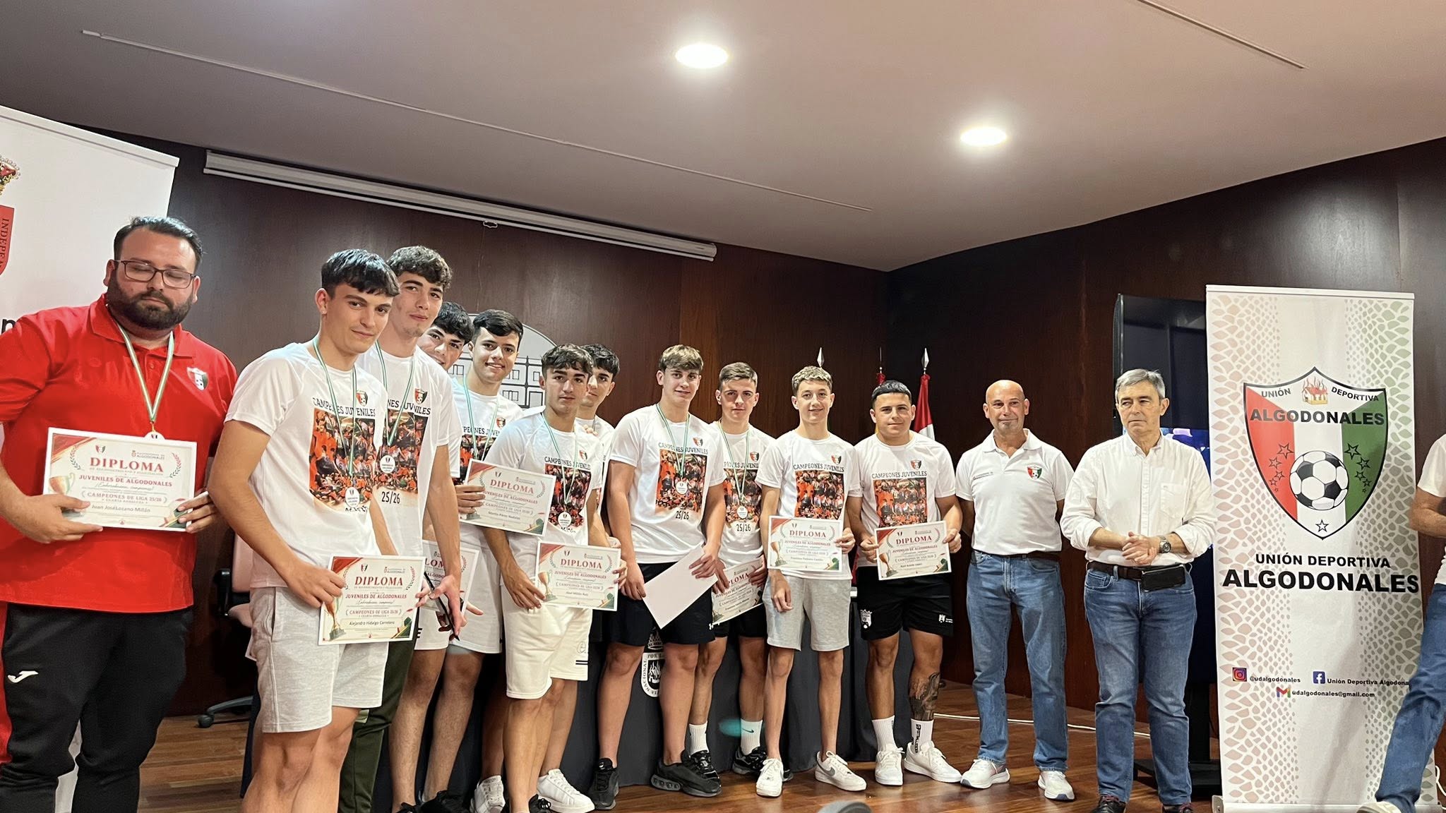 Reconocimiento al fútbol de Algodonales