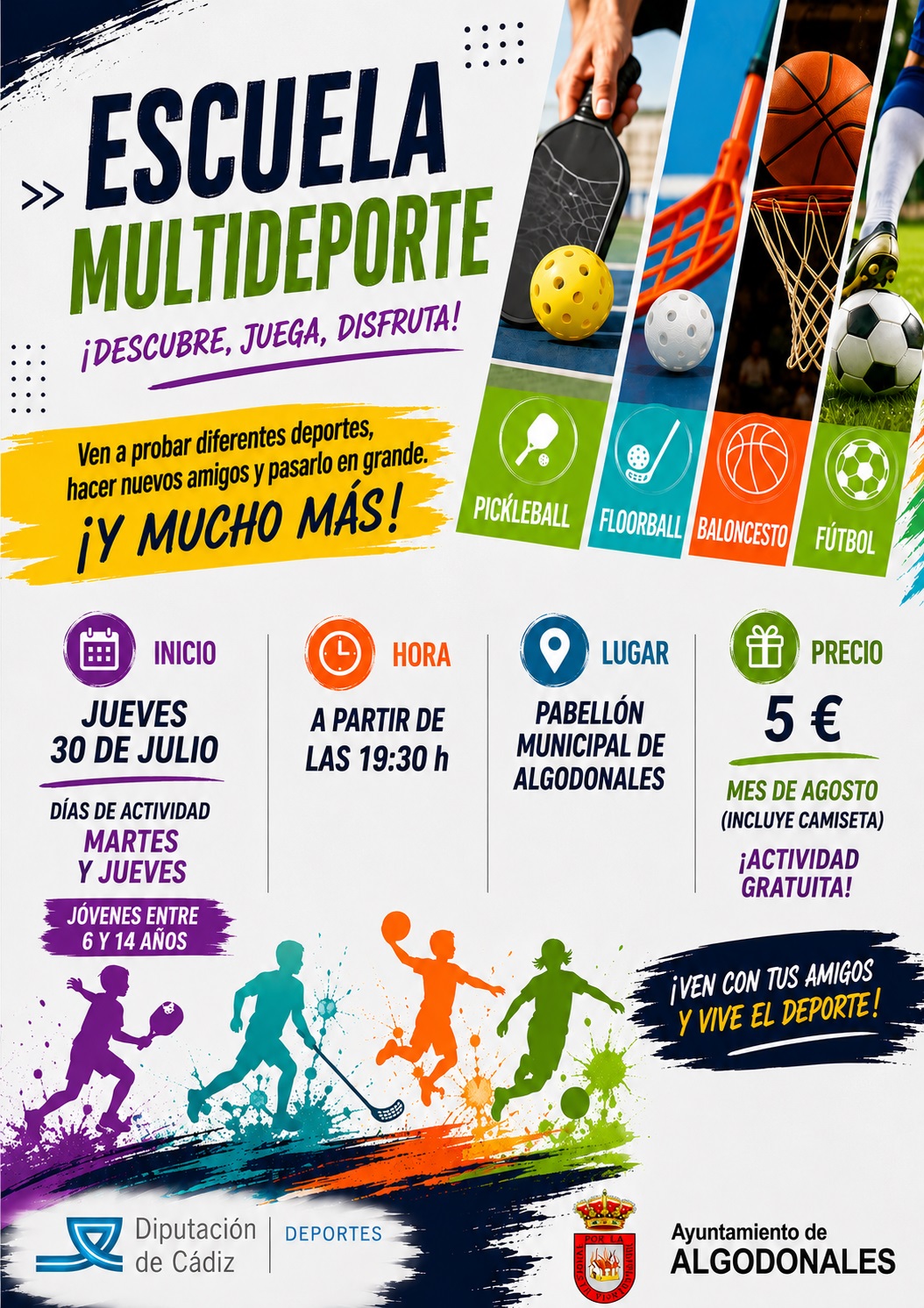 Escuelas multideporte 2026