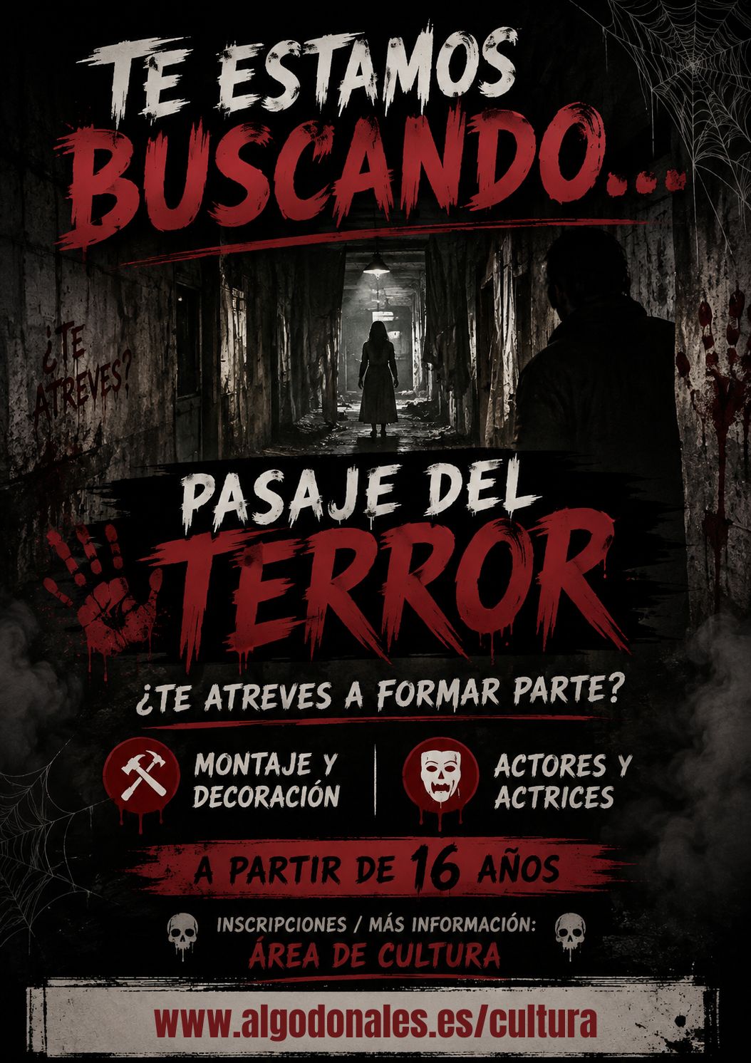 ¿Quieres formar parte del Pasaje del Terror?